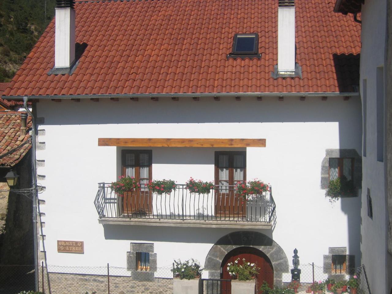 Vidangoz Casa Rural Ornat Etxea מראה חיצוני תמונה